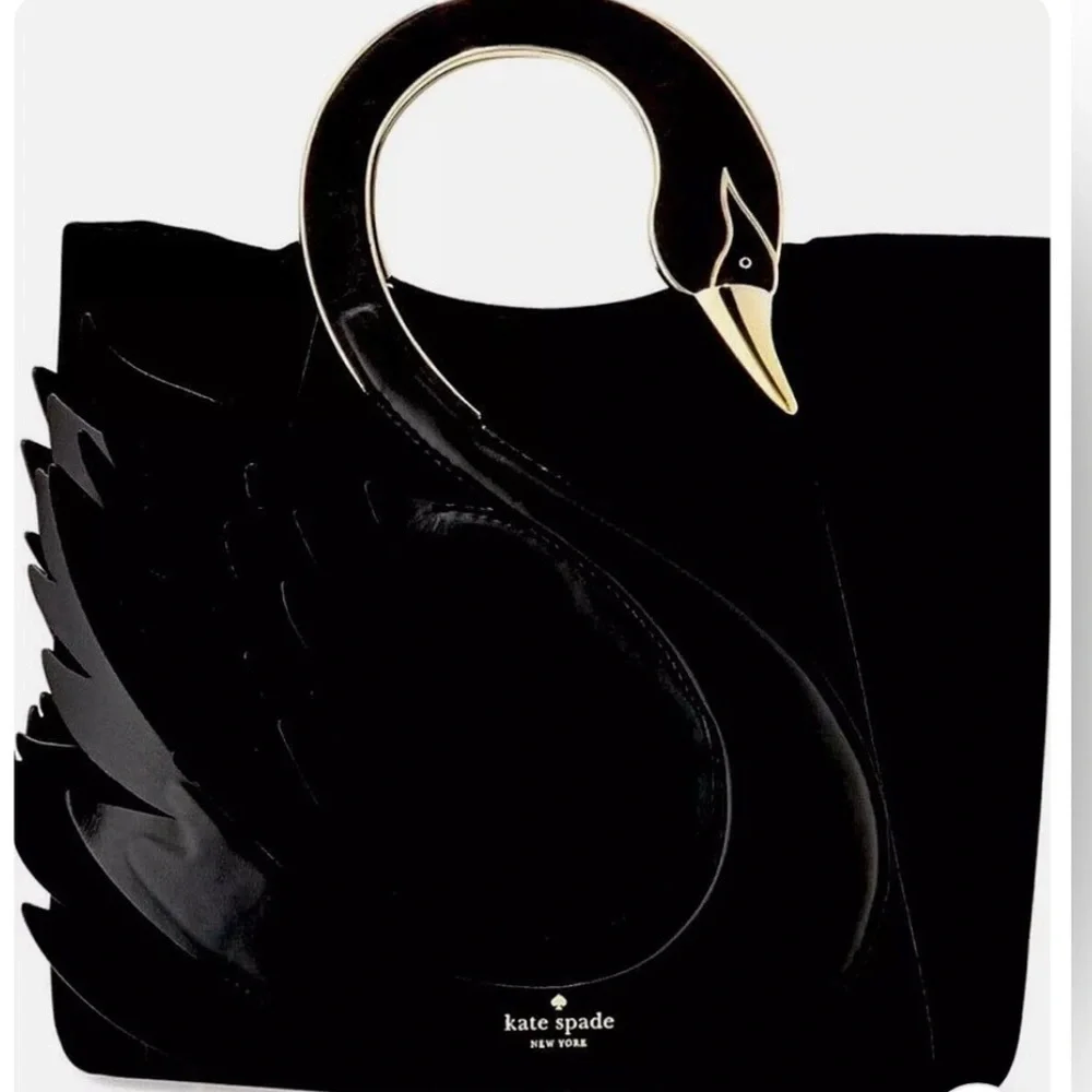 ULTRA RARE Kate Spade Black Swan “On Pointe” Bag - Picture 3 of 6
